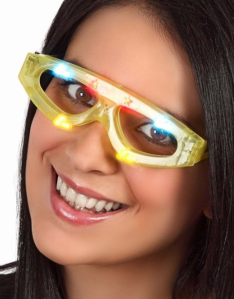 Gafas Con Luz Alargadas
