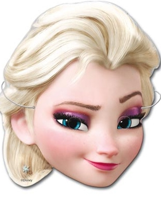 Caretas Frozen 6 Unid.