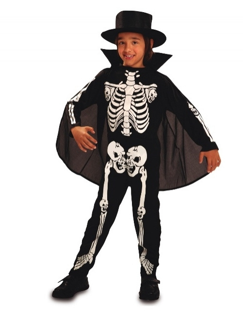 Disfraz NiÑo Skeleton Infantil