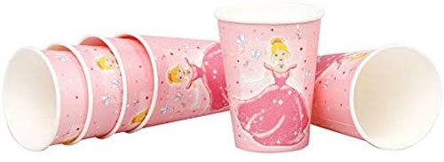 Blister 6 Vasos Princesas