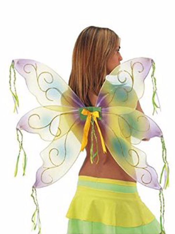 Ali Farfalla Gialle E Viola 68x80