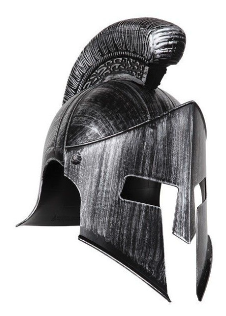 Ouro de capacete de centurião ou prata