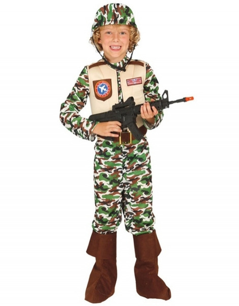 Disfraz fuerzas especiales para niño