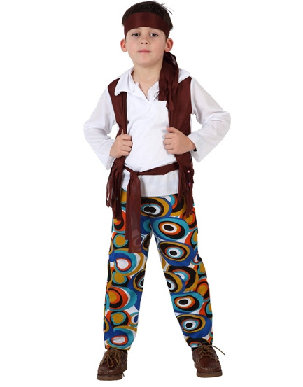 Disfraz Niño Hippie Infantil