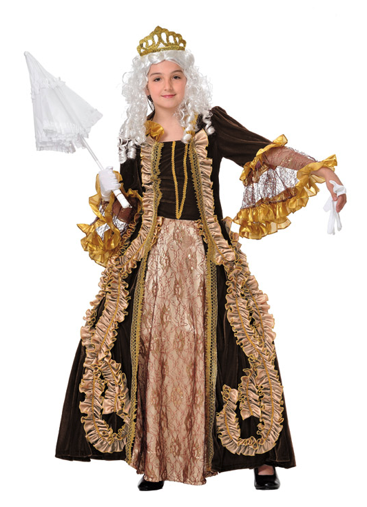 Fato de Marquesa para menina de luxo