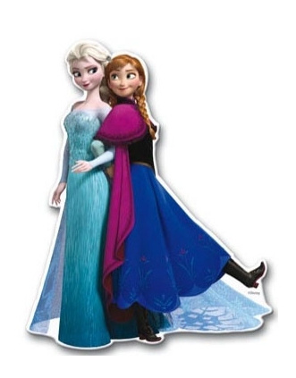 Figuras Frozen Elsa Anna