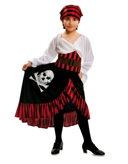 Disfraz de Pirata bandana para niña