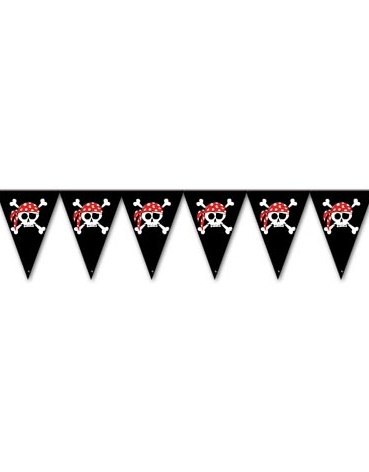 Banderin Papel Piratas 3M.