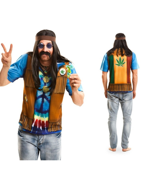 Camiseta Hippie  Manga Corta