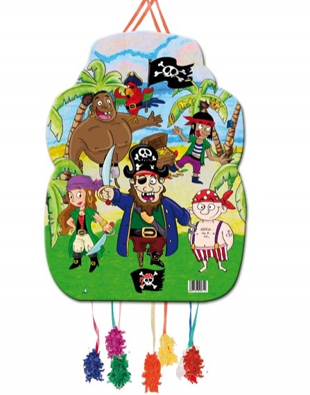 Piñata Perfil Piratas