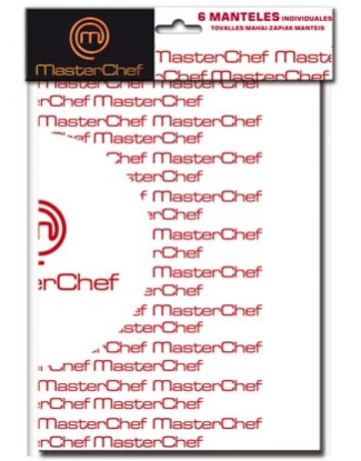 Manteles Master Chef 30x40cm 6 Unid.