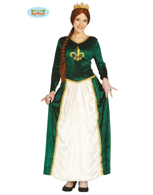 Disfraz Reina Medieval Adulto