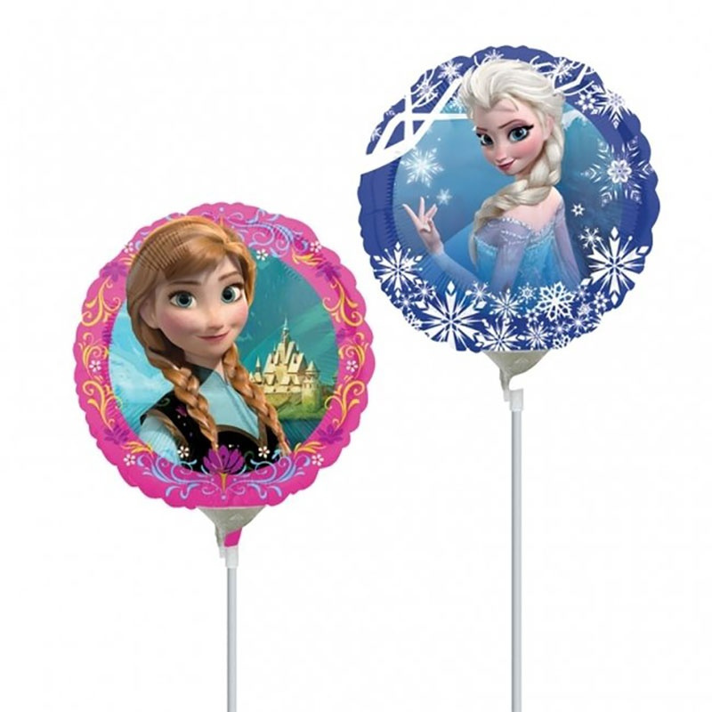 Globo Foil Mini 9. Frozen palito