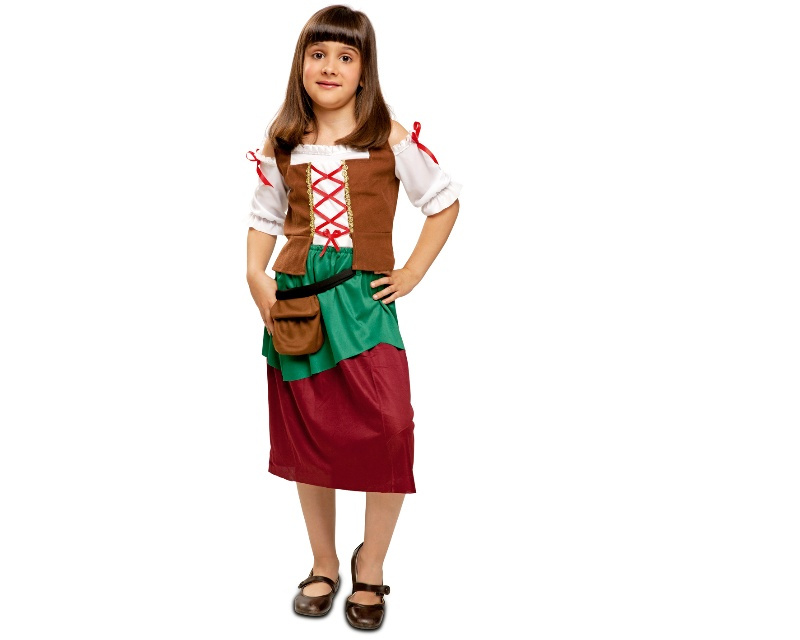 Disfraz Campesina Medieval Infantil