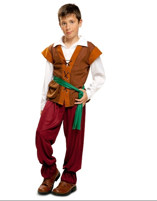 Disfraz Campesino Medieval Infantil Eco