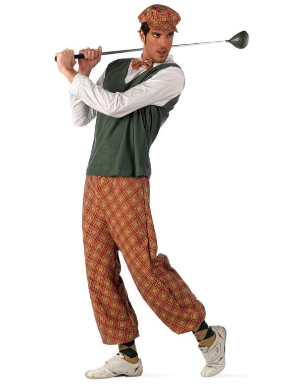 Disfraz Jugador De Golf Adulto