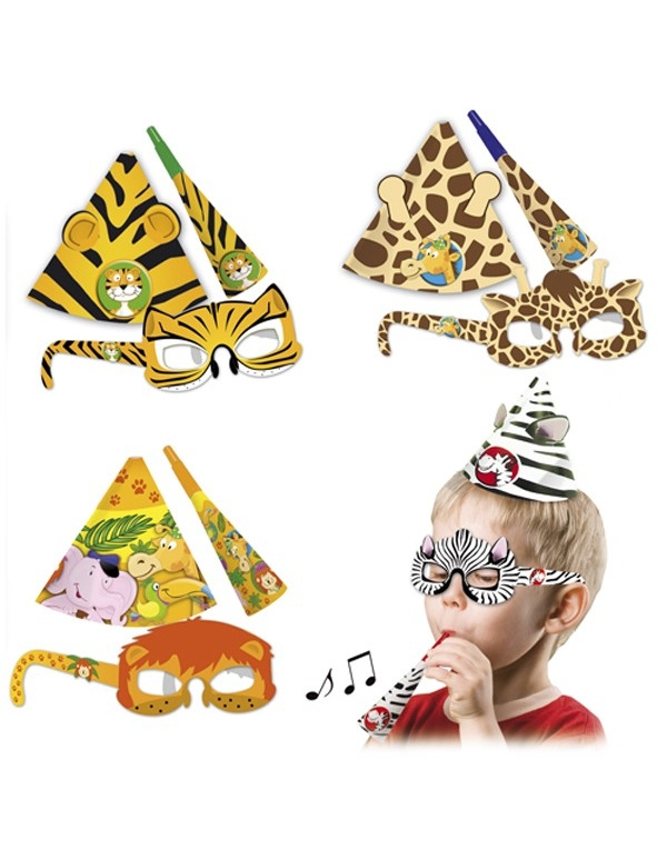 Party Pack Ind. Animales De La Selva