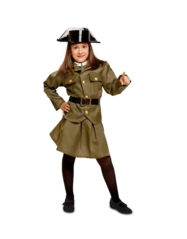 Disfraz Guardia Civil NiÑa Infantil