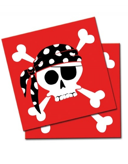 Piratas, 20 Servilletas