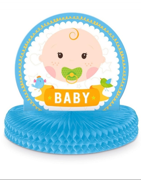 Centro de mesa decoración celeste. Especial celebraciones Bautizos y Cumpleaños bebe. Centro de mesa decoración celeste. Especial celebraciones Bautizos y Cumpleaños bebe.