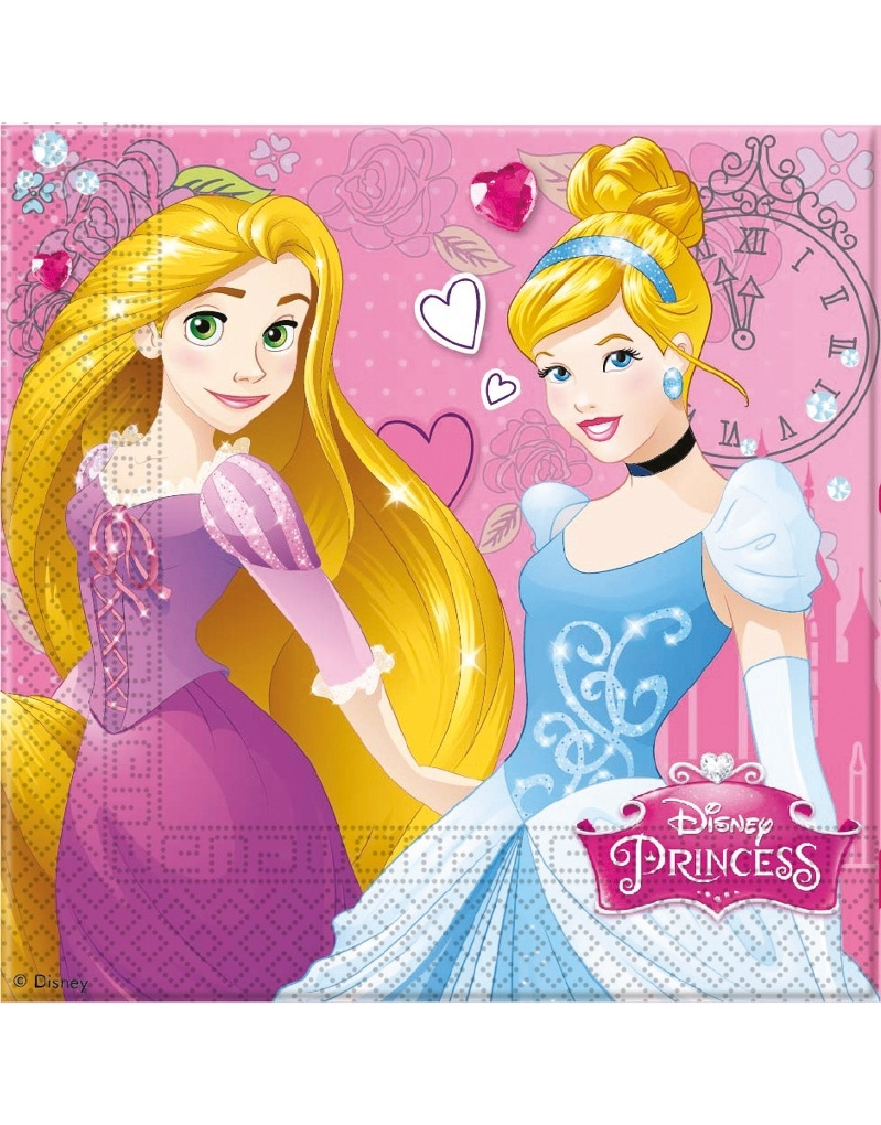 Servilletas Princesas 20uds.