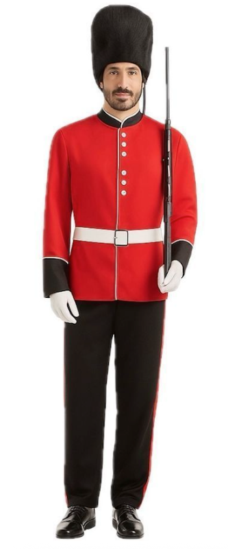 Disfraz Guardia Ingles adulto