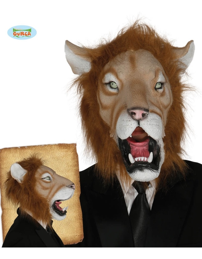 Careta León Látex