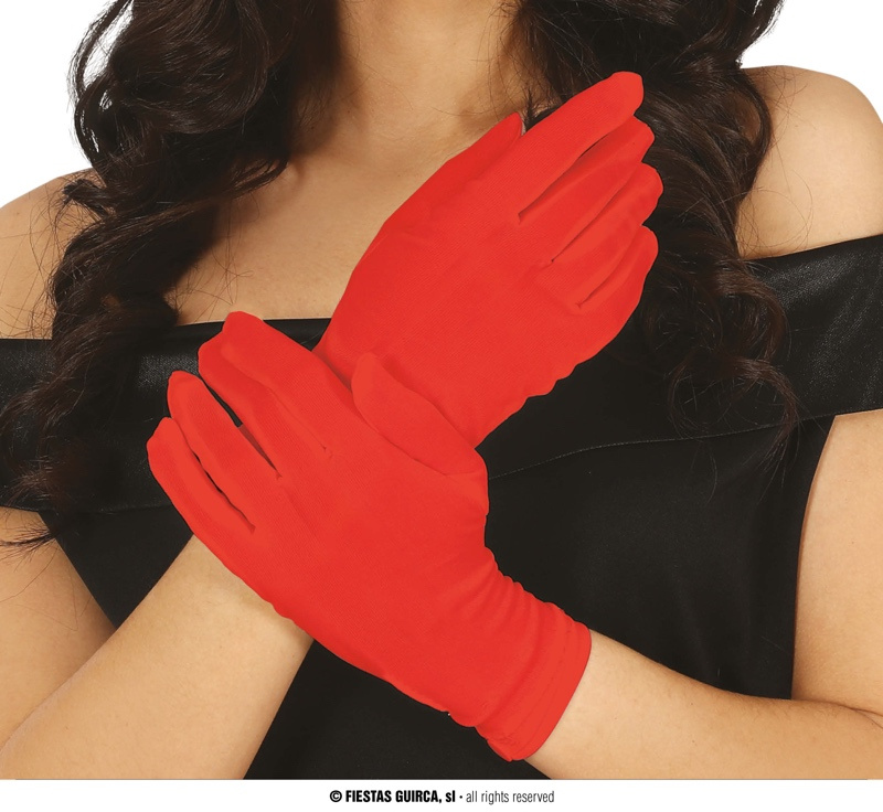 Guantes Rojos 22 Cms.