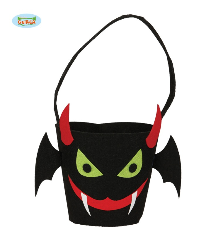 Cubo Fieltro 30cm Vampiro
