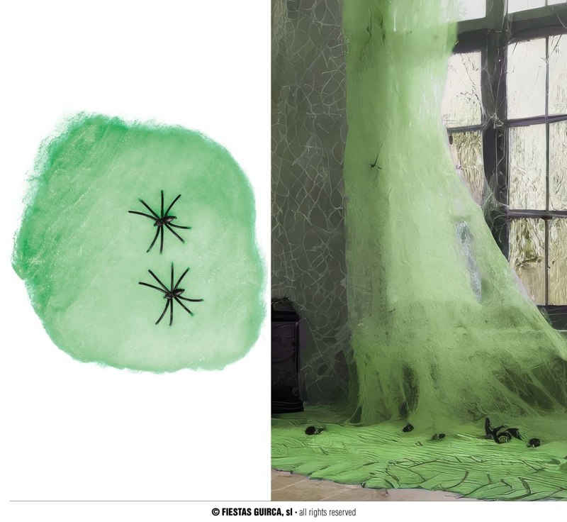 Teias de aranha 60 Gr. Neon Green