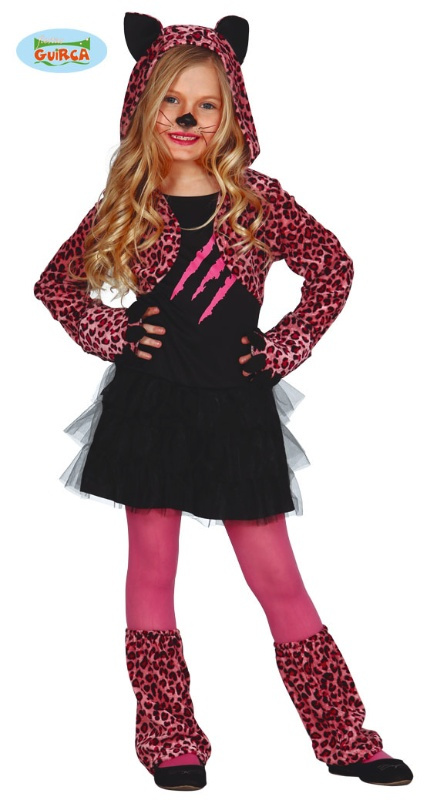 Disfraz Leopardo Pink talla 5/6 años