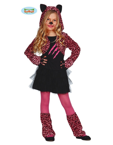 Disfraz Leopardo Pink talla 5/6 años