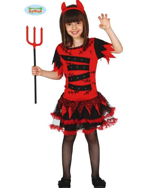 Disfraz Diablesa roja  Infantil
