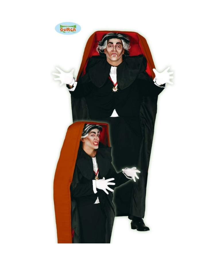 Disfraz Vampiro Con Ataud para hombre