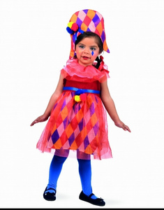Disfraz Arlequin Arcoiris Bebe