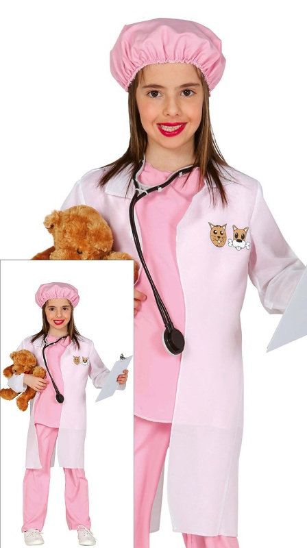 Disfraz Enfermera/Veterinaria para niña