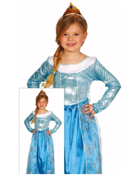 Disfraz Princesa Escarchada niña