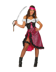 Disfraz Piratesa Rosa Charlotte