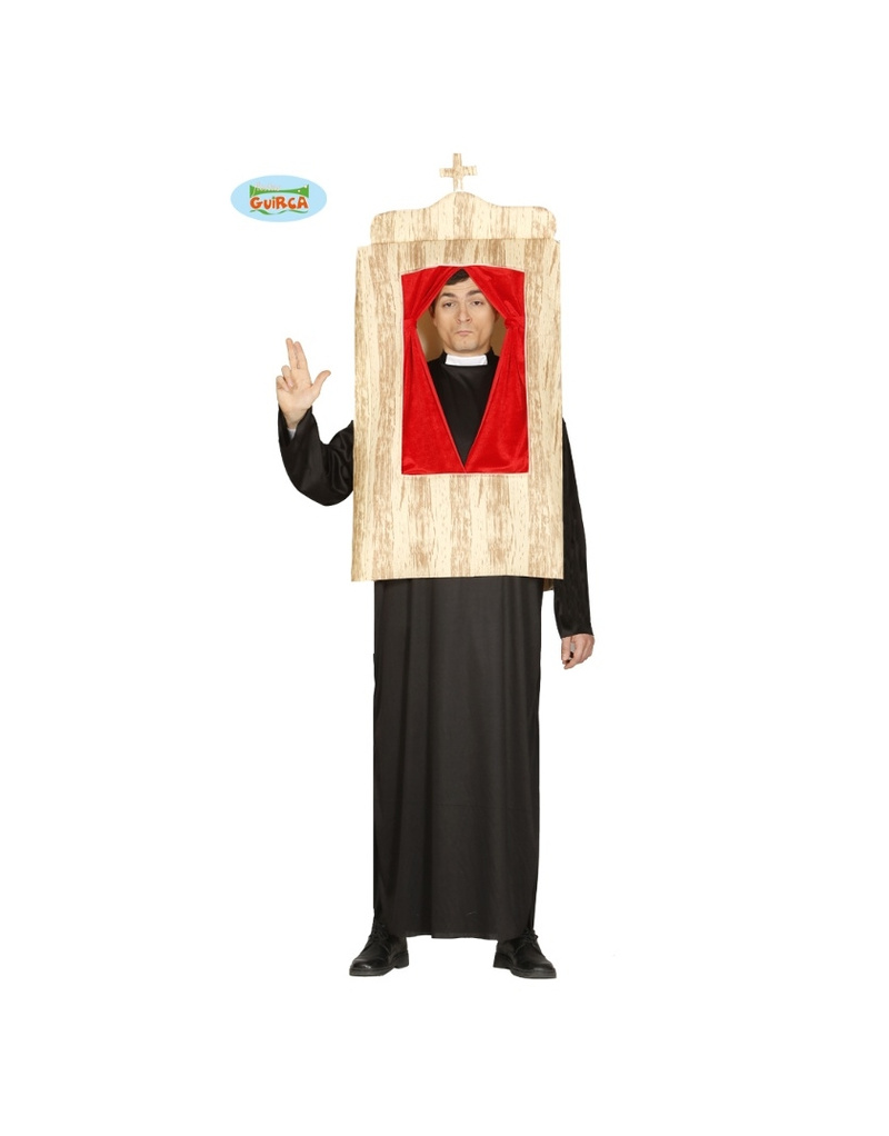 Disfraz Confesionario Adulto