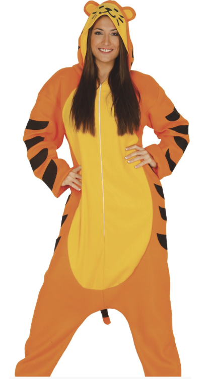 Fato de tigre adulto