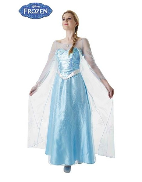 Fortalecer escala aeronave Disfraz Frozen Elsa para Adulto de Disney