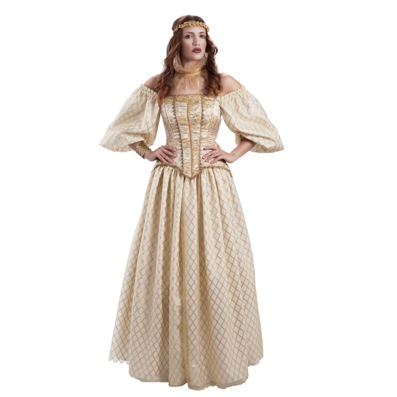 Disfraz Isabel de Inglaterra mujer lujo