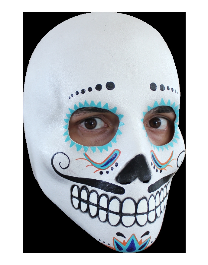 Day Of The Dead Catrin Deluxe Máscara