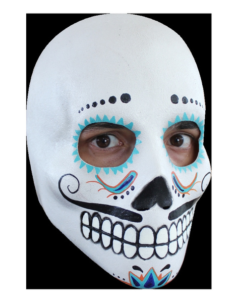 Perder la paciencia Llanura Inspeccionar Day Of The Dead Catrin Deluxe Máscara