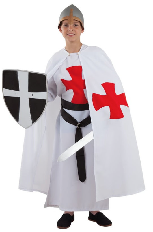 Fato de Templário para Criança