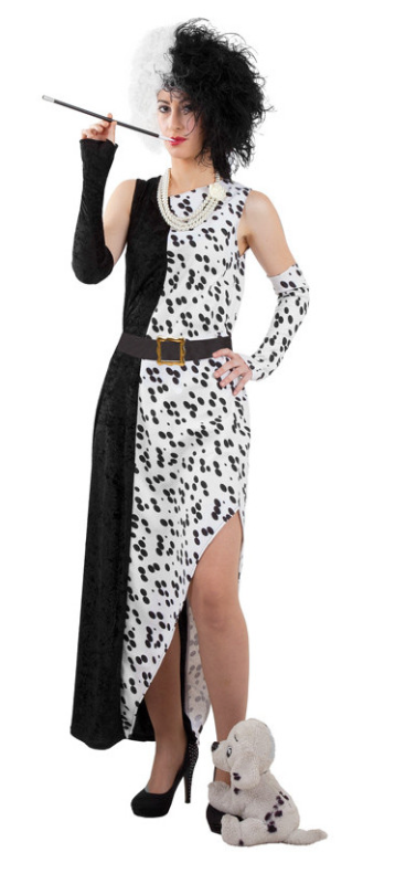 Disfraz Cruela para mujer