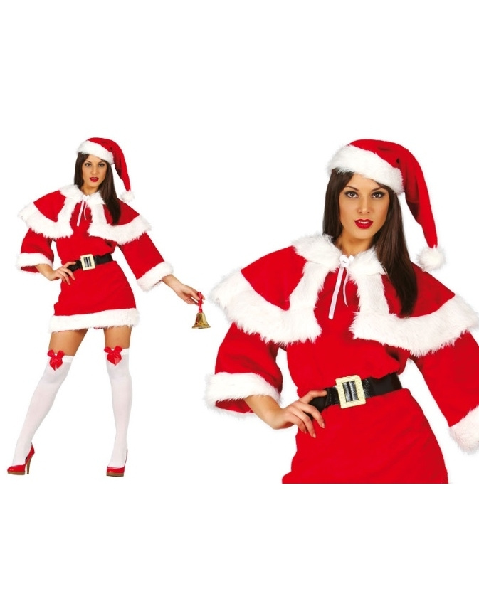 Disfraz Mamá Noel Adulta lux