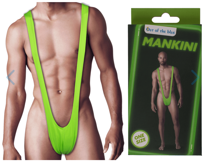 Disfraz de Baño Mankini Adulto