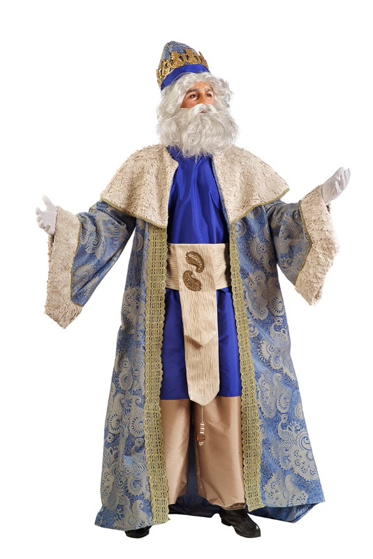 Traje Rey Mago Melchor Lujo Adulto