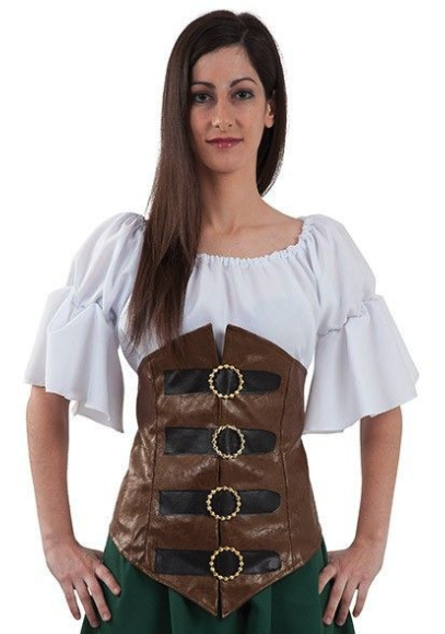 Mulher corpete medieval